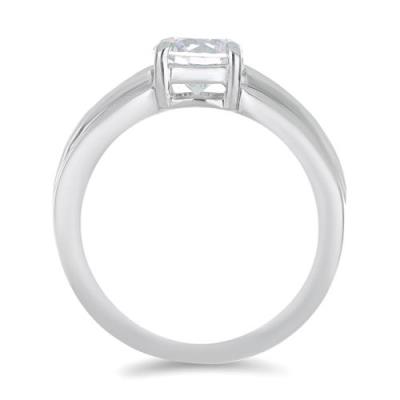 BUY REAL  AFRICAN WHITE TOPAZ GEMSTONE RING IN 925 SILVER 